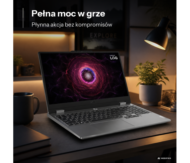 Lenovo LOQ 15 Ryzen 7-7445HS/32GB/512/Win11X RTX3050 144Hz - 1574281 - zdjęcie 10