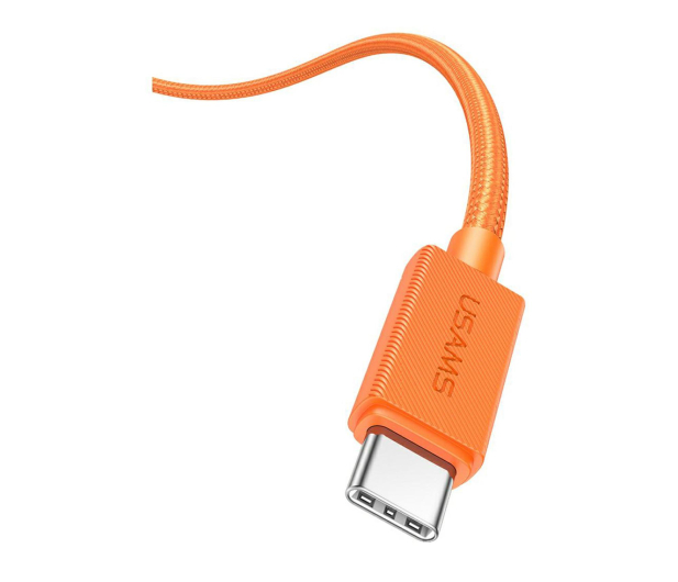 USAMS Kabel PD 30W USB-C/Lightning 1,2m pomarańczowy - 1569081 - zdjęcie 3