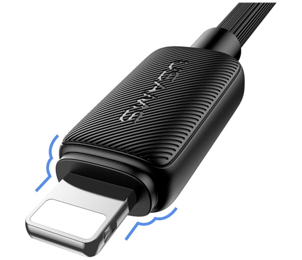 USAMS Kabel US-SJ694 2,4A Lightning do USB-A 2m biały - 1569069 - zdjęcie 4