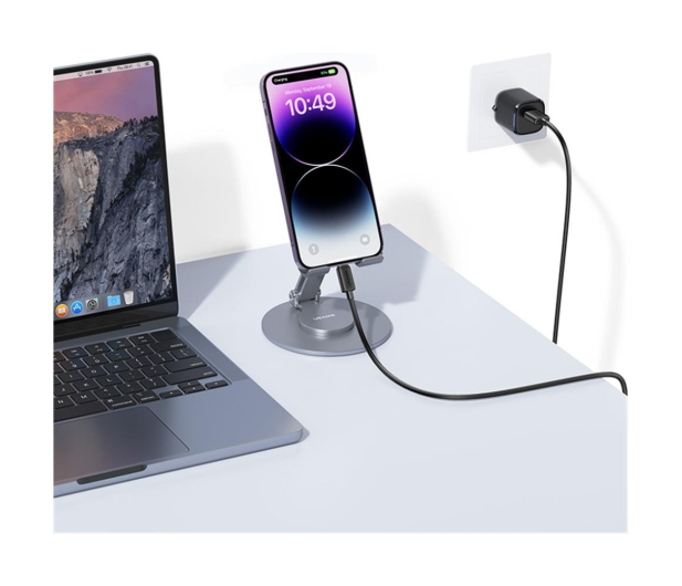 USAMS Kabel US-SJ694 2,4A Lightning do USB-A 2m biały - 1569069 - zdjęcie 7