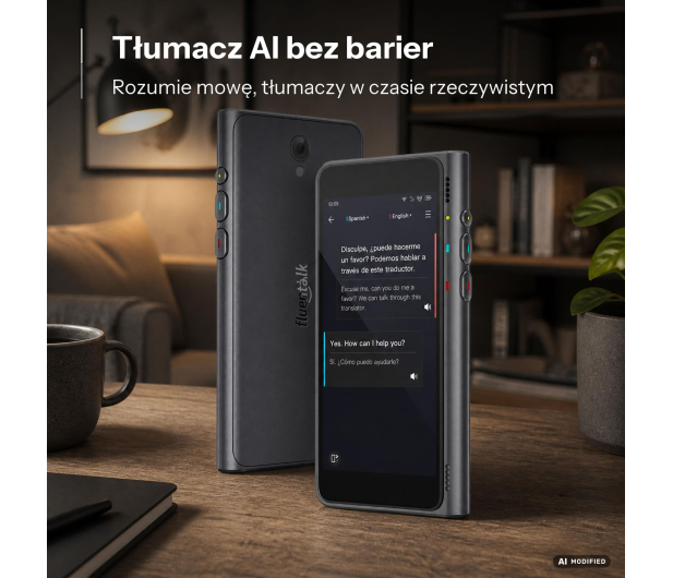 TimeKettle Tłumacz elektroniczny T1 szary - 1571399 - zdjęcie 3