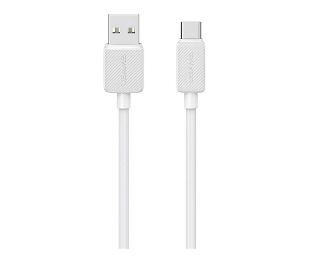 USAMS Kabel KY Series US-SJ693 3A USB-C do USB-A 2m biały - 1569050 - zdjęcie