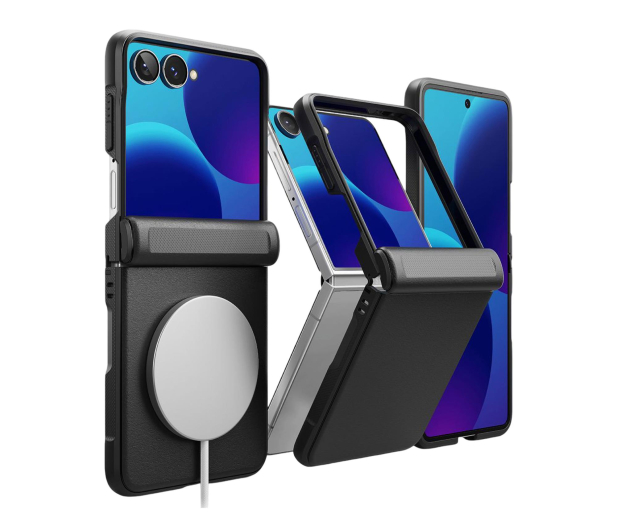 Ringke Onyx Flap Magnetic Magsafe do Galaxy Z Flip 8 Black - 1571595 - zdjęcie 3