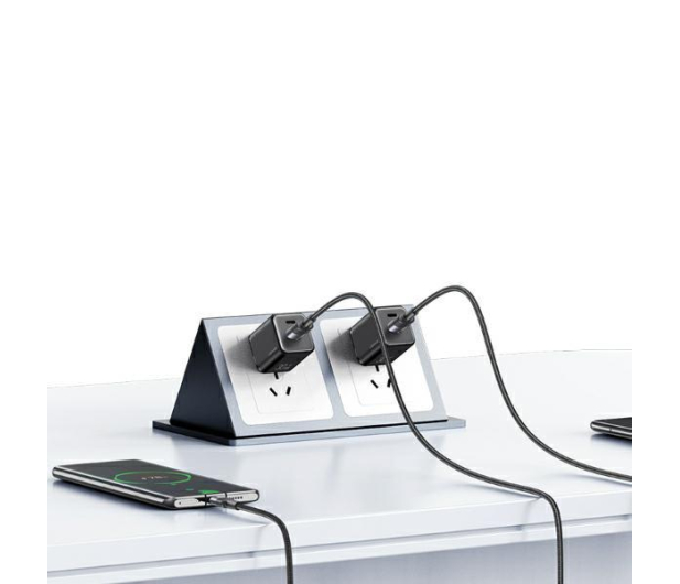 USAMS Kabel USB na USB-C 3A 1,2m Fast Charging stalowy - 1569065 - zdjęcie 5