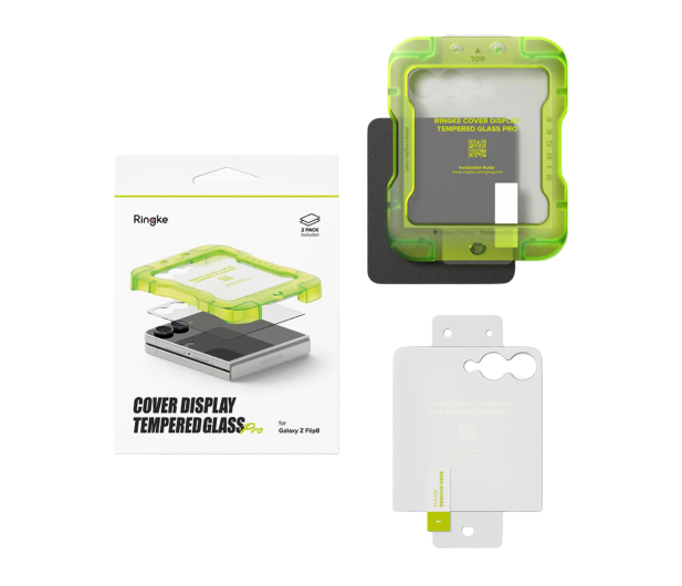 Ringke Cover Display Pro 2-Pack do Galaxy Z Flip 8 Clear - 1571591 - zdjęcie 4