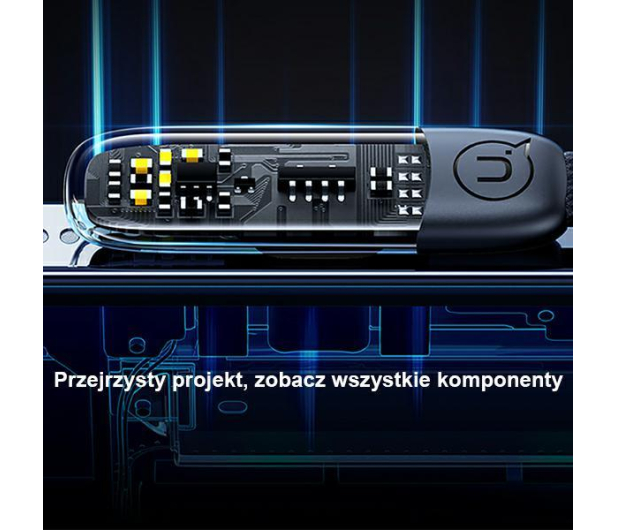 USAMS Kabel kątowy USB-C/Lightning PD 20W Fast Charging 1,2m biały - 1568986 - zdjęcie 4