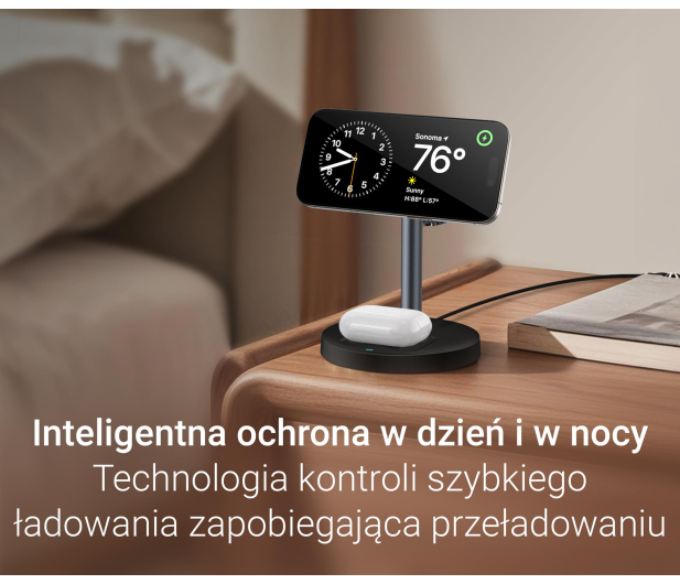 Silver Monkey Core MagCharger 3in1 Czarna - 1487256 - zdjęcie 12