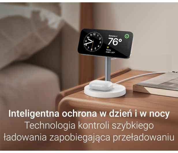 Silver Monkey Core MagCharger 3in1 Biała - 1487257 - zdjęcie 12