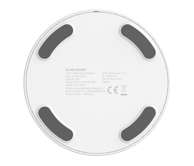 Silver Monkey Core MagCharger 3in1 Biała - 1487257 - zdjęcie 8