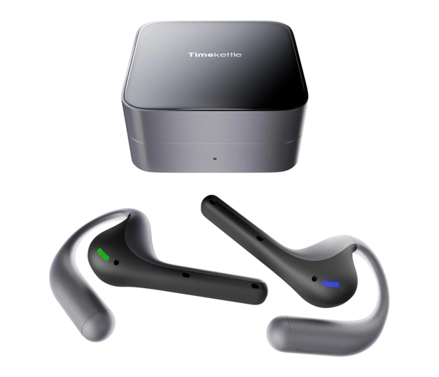 TimeKettle Słuchawki Tłumaczące W4 Pro srebrne - 1571396 - zdjęcie 4