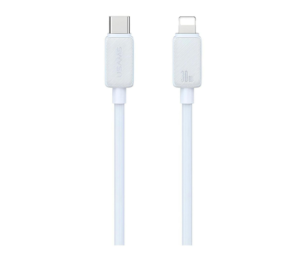 USAMS Kabel KY Series US-SJ692 30W USB-C/Lightning 1m biały - 1569038 - zdjęcie