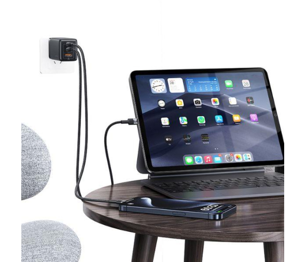 USAMS Kabel USB-C na USB-C set 30szt, 60W 1,2m pleciony - 1569055 - zdjęcie 4