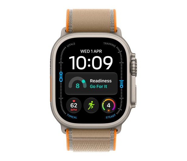 Apple Watch Ultra 4/Naturalny Tytan/Piaskowa Opaska Trail M/L - 1594112 - zdjęcie 2