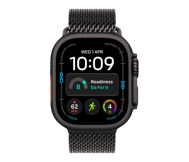Apple Watch Ultra 4/Czarny Tytan/Czarny Tytan Mediolańska M - 1594114 - zdjęcie 2