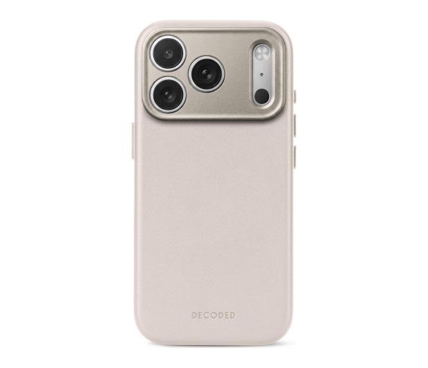 Decoded Leather Backcover do iPhone 18 Pro MagSafe (taupe) - 1586666 - zdjęcie