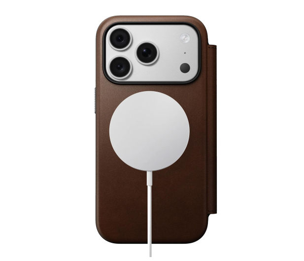 Nomad Modern Leather Folio do iPhone 18 Pro / 17 Pro MagSafe (brow - 1586560 - zdjęcie 4