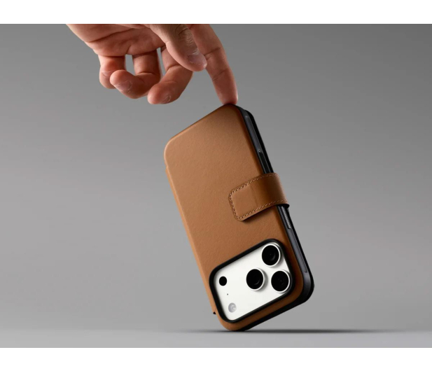 Nomad Modern Leather Folio do iPhone 18 Pro / 17 Pro MagSafe (engl - 1586558 - zdjęcie 9