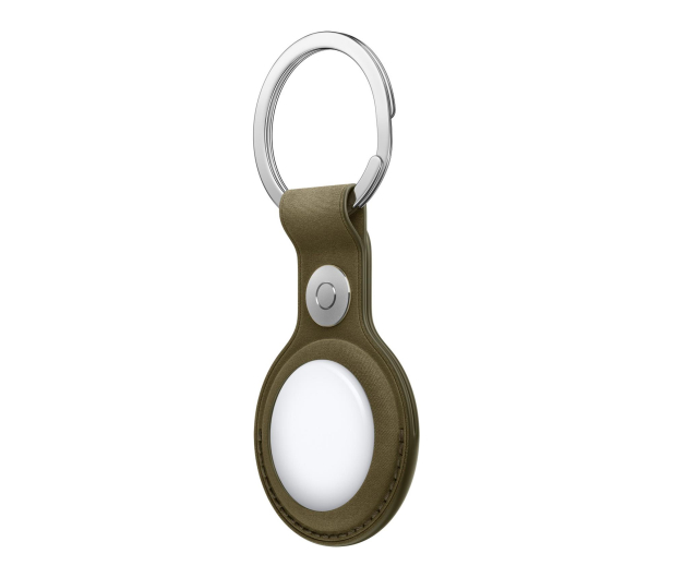 Apple AirTag FineWoven Key Ring – Dark Olive - 1594134 - zdjęcie 2