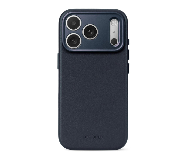 Decoded Leather Backcover do iPhone 18 Pro Max MagSafe (midnight) - 1586676 - zdjęcie