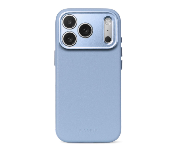 Decoded Leather Backcover do iPhone 18 Pro Max MagSafe (sky blue) - 1586680 - zdjęcie