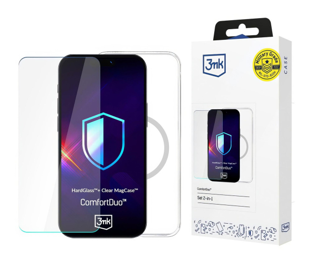 3mk ComfortDuo Clear MagCase do iPhone 17 Pro Max/ 18 Pro Max - 1587094 - zdjęcie 2