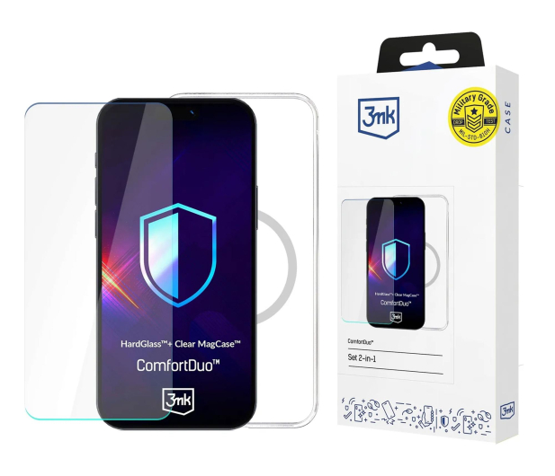 3mk ComfortDuo Clear MagCase do iPhone 17 Pro/ 18 Pro - 1587093 - zdjęcie