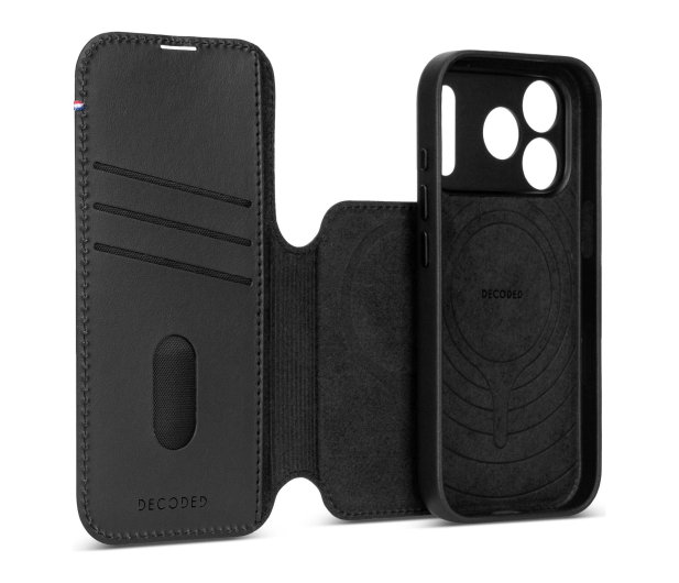 Decoded Leather Detachable Wallet do iPhone 18 Pro Max MagSafe (blac - 1586681 - zdjęcie 6
