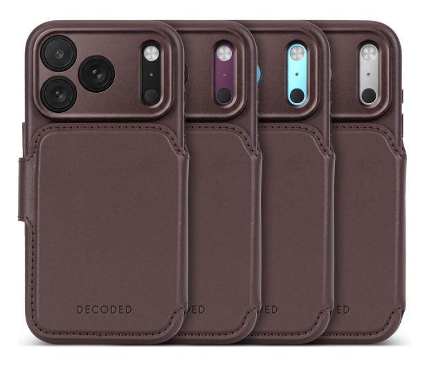 Decoded Leather Detachable Wallet do iPhone 18 Pro Max MagSafe (choc - 1586682 - zdjęcie 7