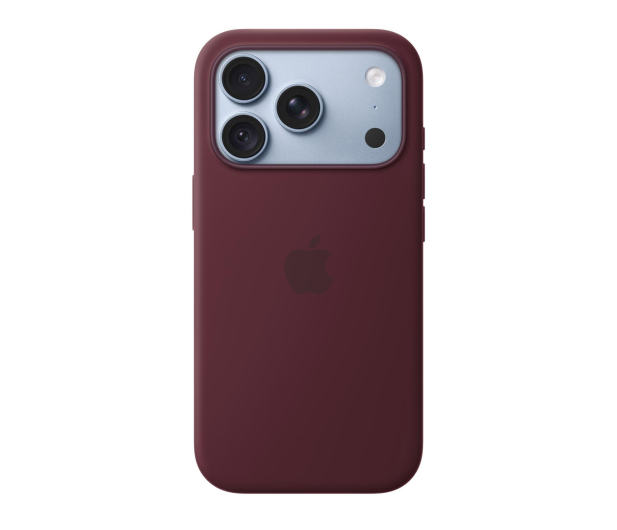 Apple Silikonowe etui z Magsafe do iPhone 18 Pro burgund - 1593994 - zdjęcie 2