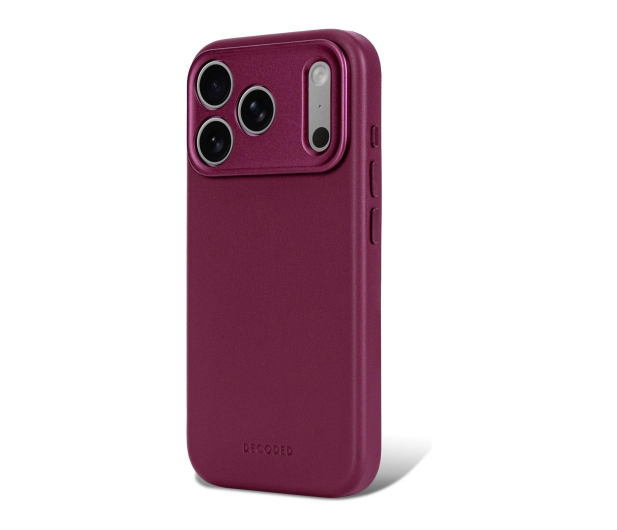 Decoded Leather Backcover do iPhone 18 Pro MagSafe (aubergine) - 1586668 - zdjęcie 7