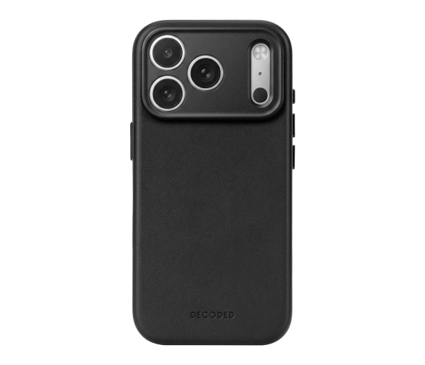 Decoded Leather Backcover do iPhone 18 Pro MagSafe (black) - 1586663 - zdjęcie