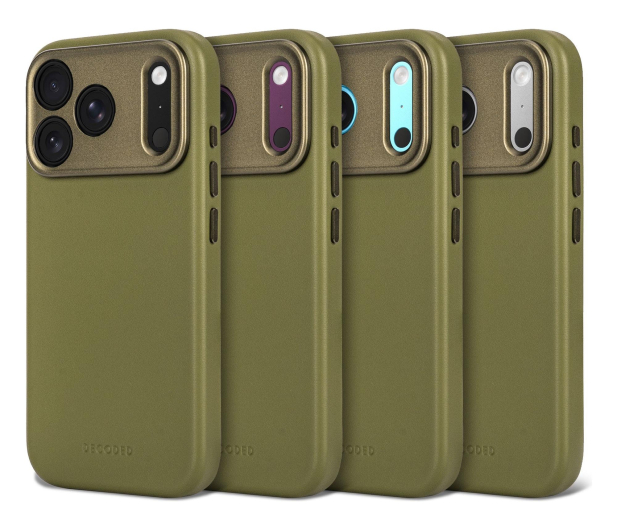 Decoded Leather Backcover do iPhone 18 Pro MagSafe (moss green) - 1586667 - zdjęcie 9