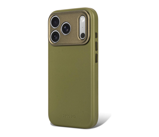 Decoded Leather Backcover do iPhone 18 Pro MagSafe (moss green) - 1586667 - zdjęcie 7