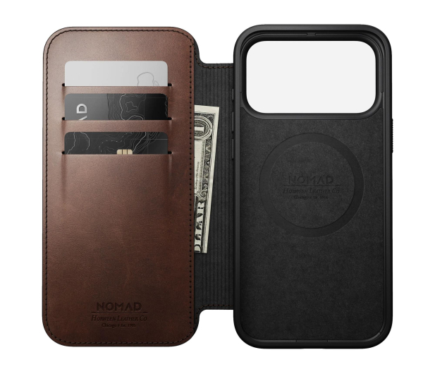 Nomad Modern Leather Folio do iPhone 18 Pro Max / 17 Pro Max MagSa - 1586618 - zdjęcie 3