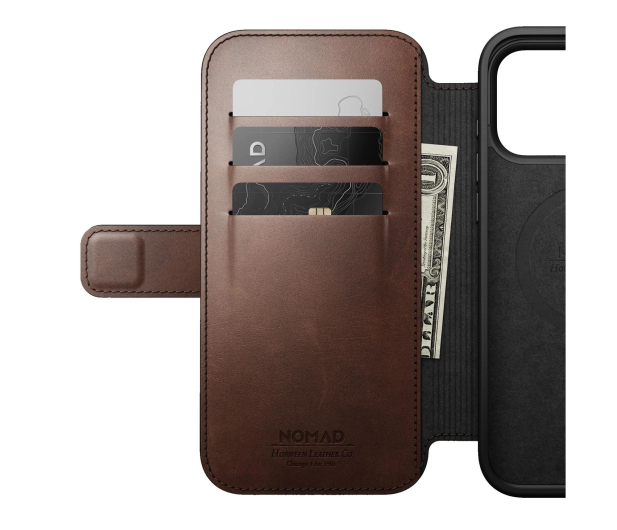 Nomad Modern Leather Folio do iPhone 18 Pro Max / 17 Pro Max MagSa - 1586618 - zdjęcie 5