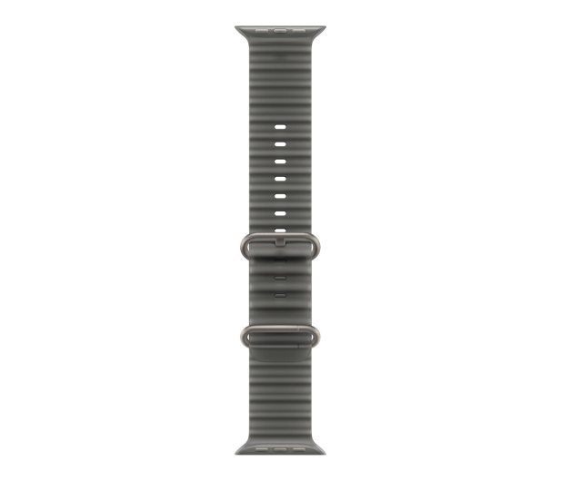 Apple 49mm Translucent Black Ocean Band - Natural Titanium Finish - 1594223 - zdjęcie