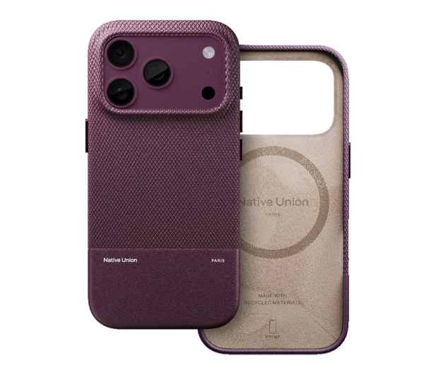 Native Union (RE)Classic Case do iPhone 18 Pro / 17 Pro MagSafe (burgundy - 1586752 - zdjęcie