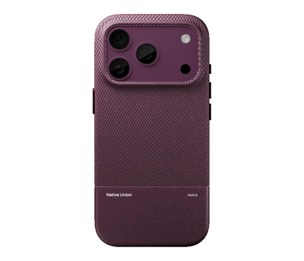 Native Union (RE)Classic Case do iPhone 18 Pro / 17 Pro MagSafe (burgundy - 1586752 - zdjęcie 2