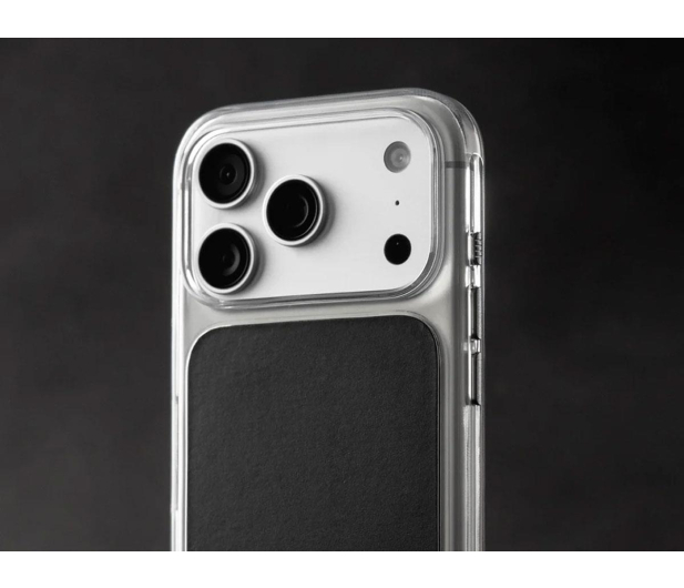 Nomad Clear Leather Case do iPhone 18 Pro / 17 Pro MagSafe (black) - 1586599 - zdjęcie 7
