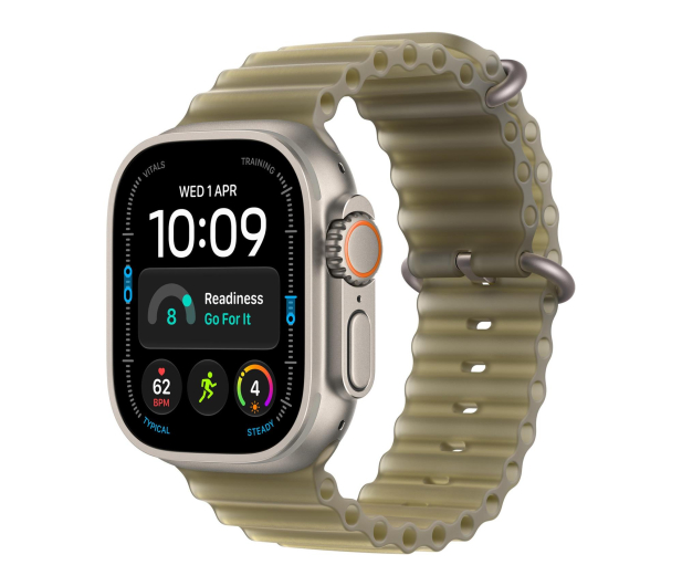 Apple 49mm Translucent Kelp Ocean Band - Natural Titanium Finish - 1594221 - zdjęcie 2