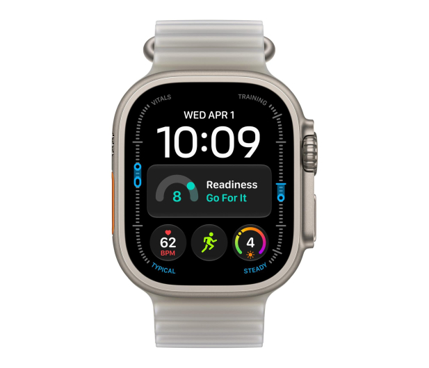 Apple 49mm Translucent Grey Ocean Extension Natural Titanium - 1594220 - zdjęcie 3