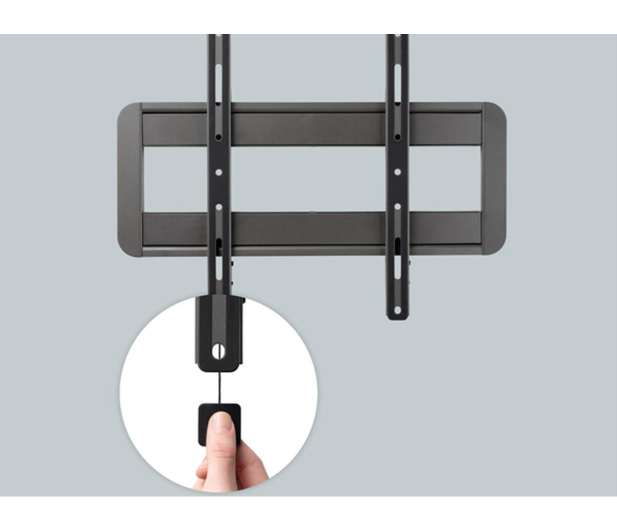 One For All WM5610 Uchwyt płaski do dużych TV 42"-100", max 100kg, Czarn - 1589596 - zdjęcie 6