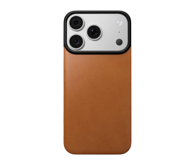 Nomad Magnetic Leather Back iPhone 18 Pro / 17 Pro MagSafe (saddle - 1586592 - zdjęcie