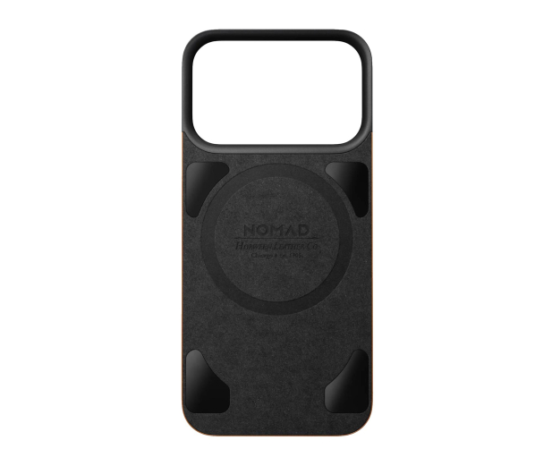 Nomad Magnetic Leather Back iPhone 18 Pro / 17 Pro MagSafe (saddle - 1586592 - zdjęcie 4