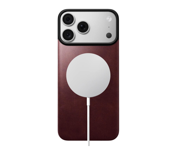Nomad Magnetic Leather Back iPhone 18 Pro Max / 17 Pro Max MagSafe - 1586586 - zdjęcie 2