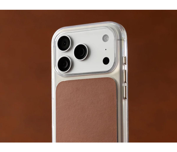 Nomad Clear Leather Case do iPhone 18 Pro / 17 Pro MagSafe (saddle - 1586595 - zdjęcie 7