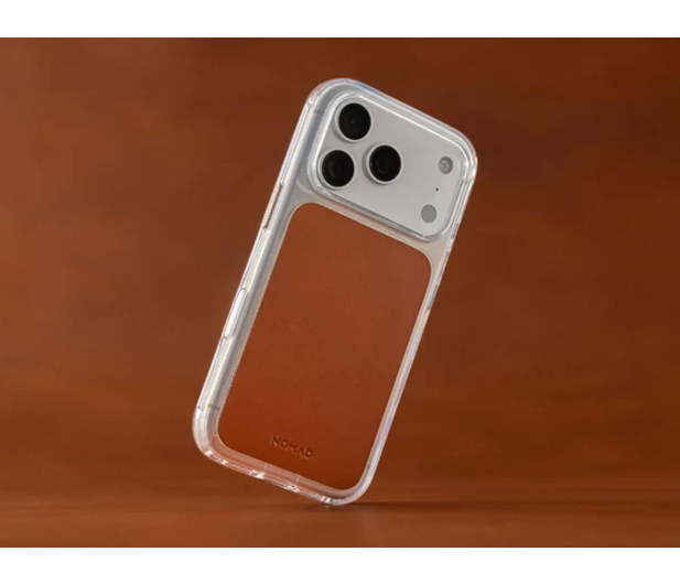 Nomad Clear Leather Case do iPhone 18 Pro / 17 Pro MagSafe (saddle - 1586595 - zdjęcie 8