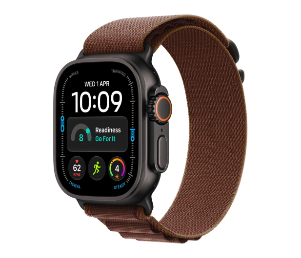 Apple 49mm Burgundy Alpine Loop - Small - Black Titanium Finish - 1594267 - zdjęcie 2