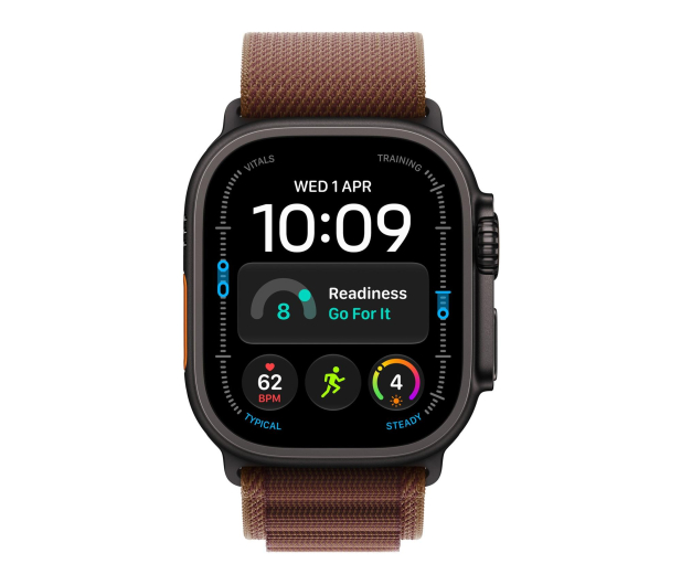 Apple 49mm Burgundy Alpine Loop - Small - Black Titanium Finish - 1594267 - zdjęcie 3