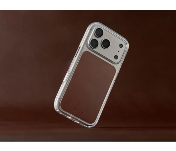 Nomad Clear Leather Case do iPhone 18 Pro / 17 Pro MagSafe (rustic - 1586598 - zdjęcie 7